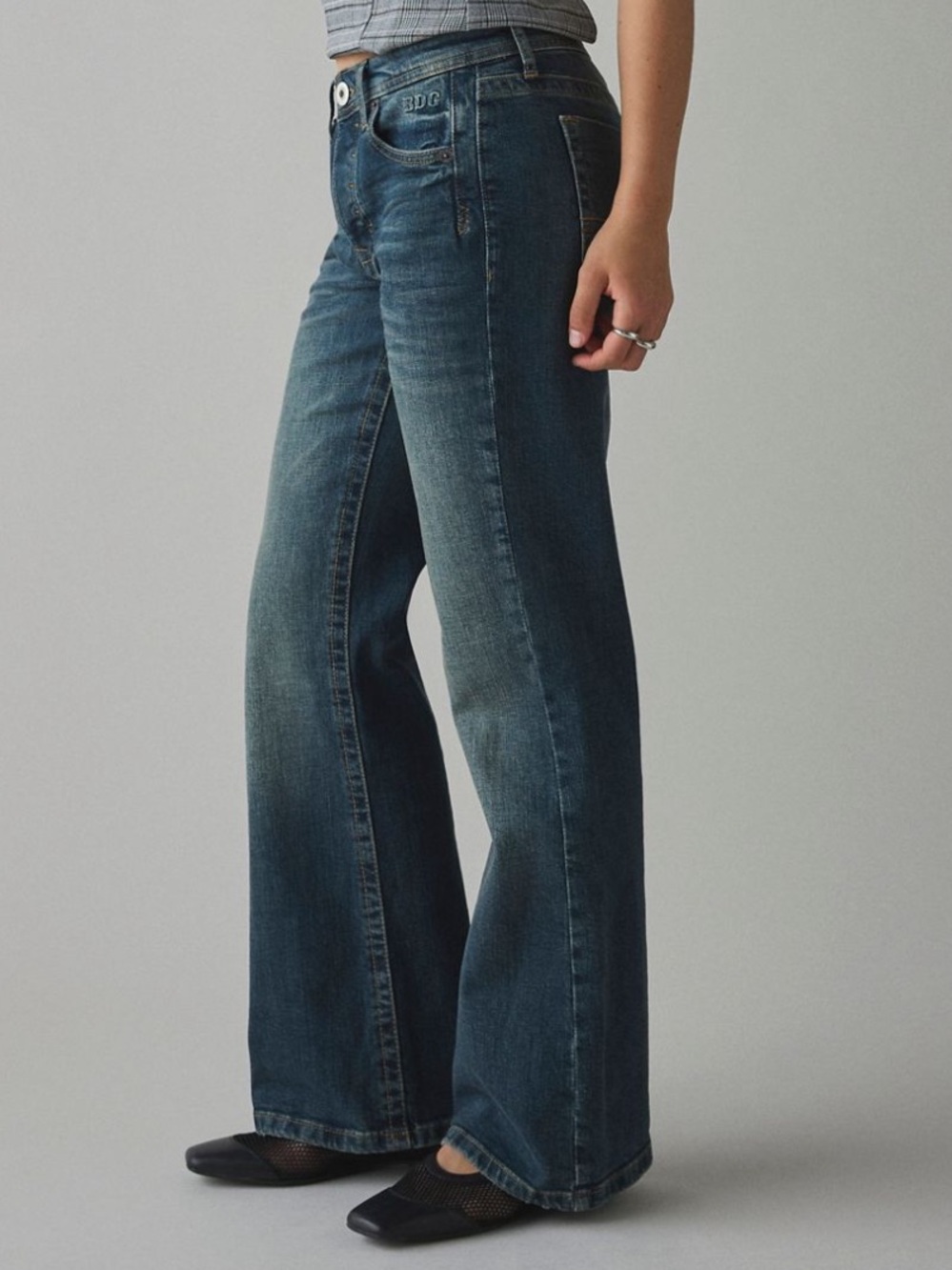 Urban Outfitters BDG Teo Relaxed Flare Jeans